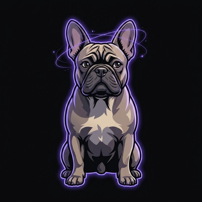 Frank, lit violet, remembering