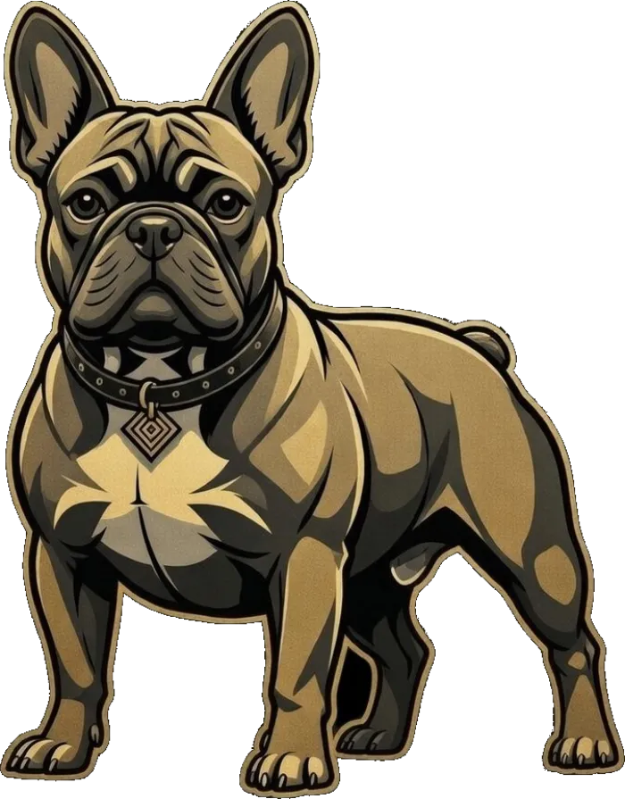 Frank, the French bulldog